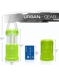 Linterna LED Plegable Lewis N. Clark | 300 Lúmenes | Verde 2