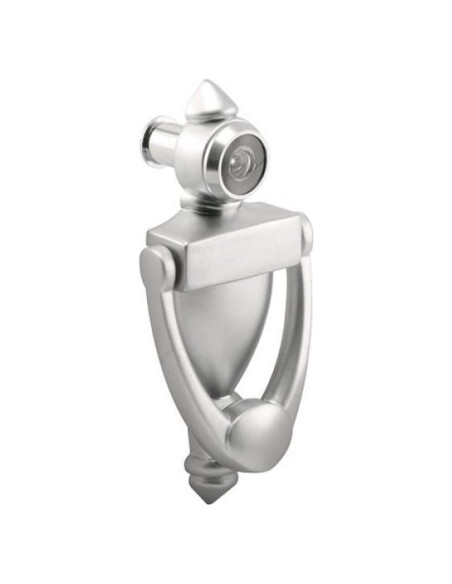 Tirador de Puerta con Visor Nuk3y 14 cm Níquel Satinado Tirador de Puerta con Visor Nuk3y 14 cm Níquel Satinado