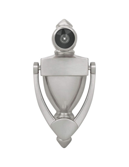 Tirador de Puerta con Visor Nuk3y 14 cm Níquel Satinado Tirador de Puerta con Visor Nuk3y 14 cm Níquel Satinado