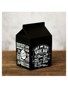 Caja de Deck KakapopoTCG Negra para Cartas y Dados