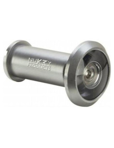 Visor de Puerta Nuk3y 220 Grados Níquel Satinado 1 Paquete