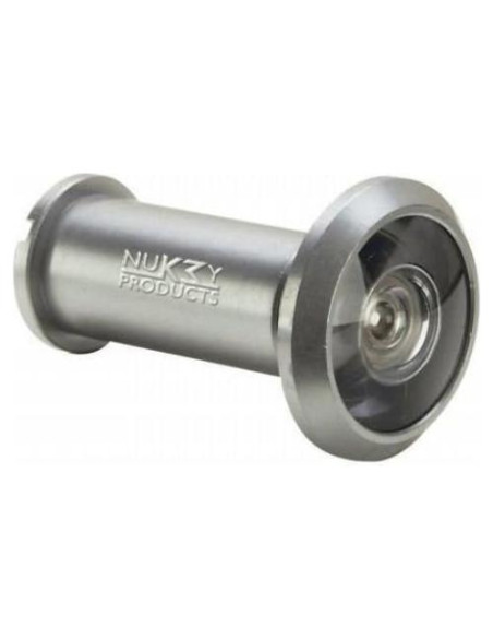 Visor de Puerta Nuk3y 220 Grados Níquel Satinado 1 Paquete