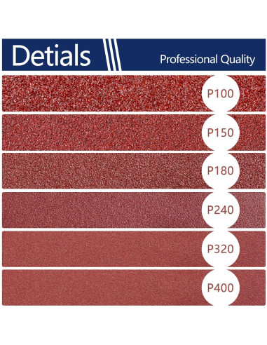 Pad de Reemplazo DeWalt 5" con Discos de Lijado 100-400