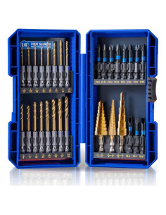 Juego de 30 Piezas de Puntas para Destornillador Highfire