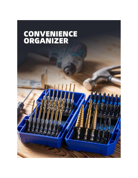 Juego de 30 Piezas de Puntas para Destornillador Highfire