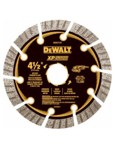 Hoja de sierra de diamante DeWalt DW4713T 11.43 cm 10 unidades