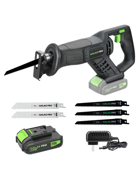 Sierra Recíproca Inalámbrica GALAX PRO 20V 3000RPM 2.31kg