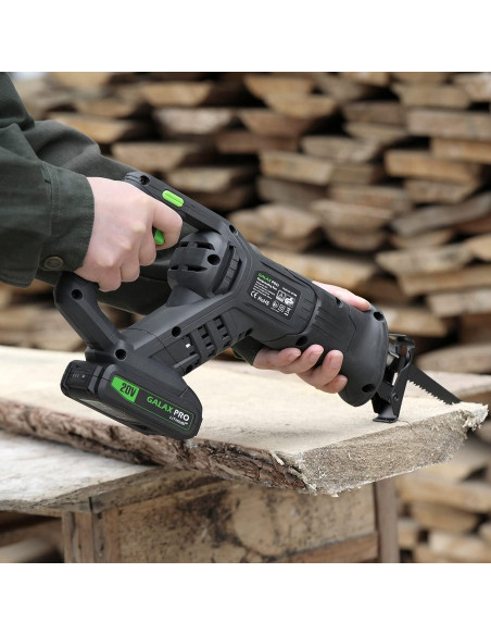 Sierra Recíproca Inalámbrica GALAX PRO 20V 3000RPM 2.31kg