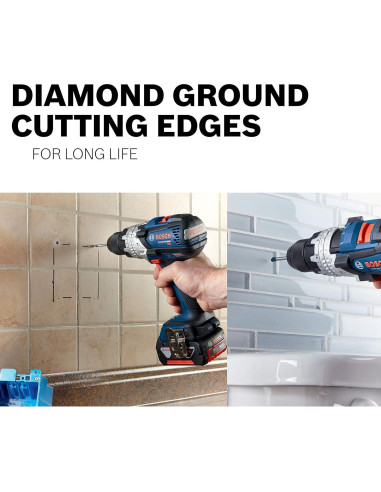 Broca BOSCH GT300 0.64 cm Carburo para Vidrio y Azulejos