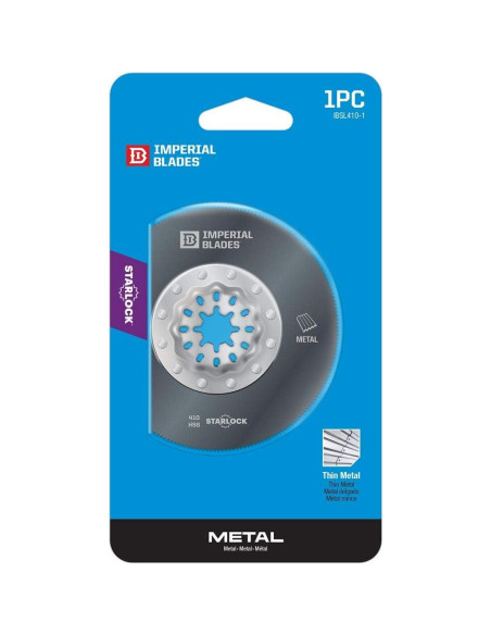 Cuchilla Segmento Metálico Delgado Starlock Imperial 6,5cm