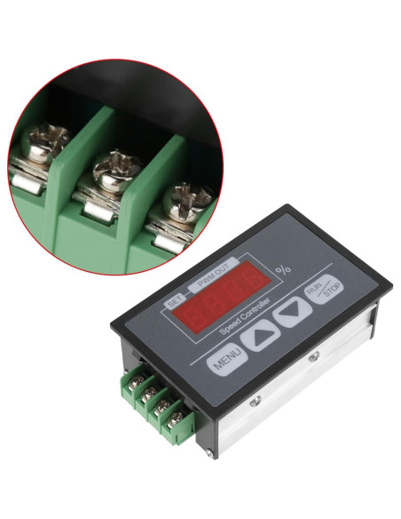 Controlador de Motor CC FTVOGUE 6-60V 30A con Pantalla Digital