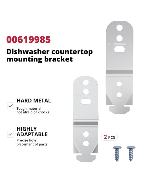 Soporte de Montaje para Lavavajillas Earthtec 00619985