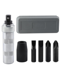 Juego de Destornillador de Impacto Manual LEONTOOL 5 Pcs