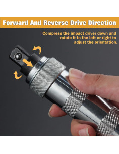 Juego de Destornillador de Impacto Manual LEONTOOL 5 Pcs 2