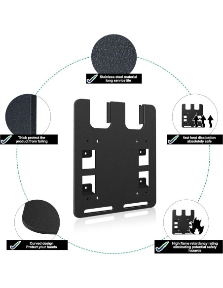 Soporte de Pared Riuog para Baterías y Cargador Makita Soporte de Pared Riuog para Baterías y Cargador Makita