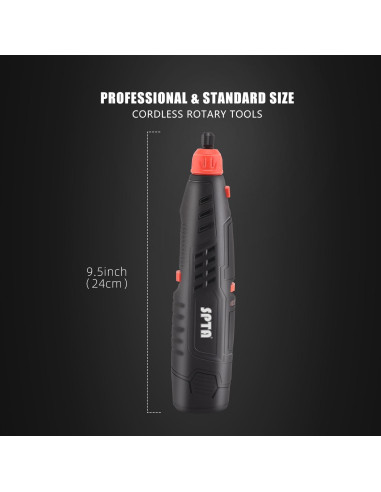 Herramienta Rotativa Inalámbrica SPTA 12V 8000-25000 RPM con Accesorios