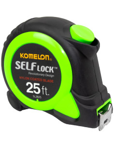 Cinta Métrica Komelon SL2825 7.62m Bloqueo Automático 2