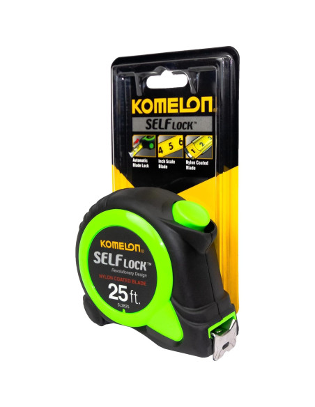 Cinta Métrica Komelon SL2825 7.62m Bloqueo Automático
