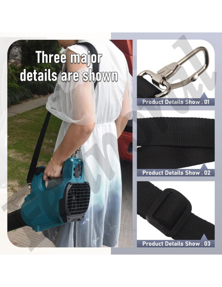 Correa de Hombro Fennoral FO-MKBD para Soplador Makita 18V