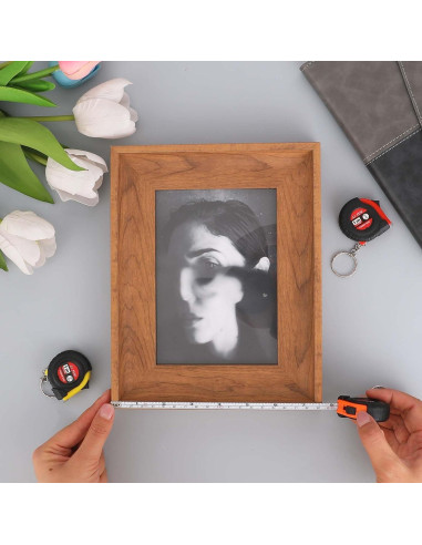 3 Pcs Cinta Métrica Retráctil Trinkrittey 1m Llavero