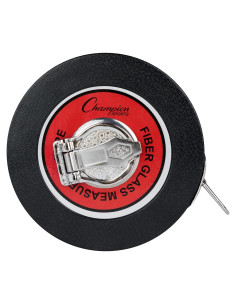 Cinta Métrica Champion Sports 15 m Carrete Cerrado Fibra