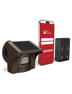 Alarma Solar eMACROS Pro 4 con App y Alcance de 807m