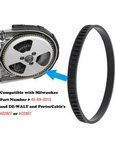 Neumáticos de Polea Milwaukee 45-69-0010 para Sierras 2