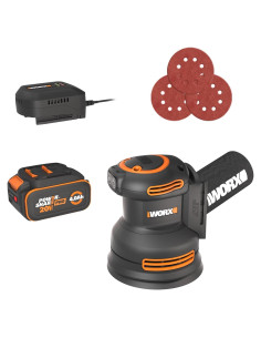 Lijadora Orbital Inalámbrica Worx 20V Sin Escobillas