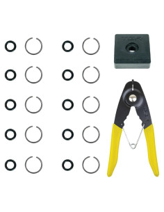 Anillo de retención 3/8" Tool Guy Republic - 10 juegos