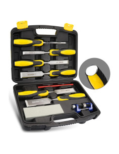 Juego de Cinceles de Madera DOWELL 10 Piezas 6-38mm