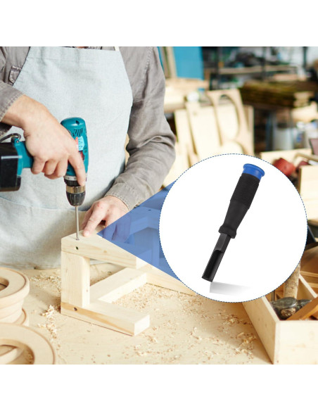 Cincel de Esquina Lasuroa 18x3cm Mango Antideslizante