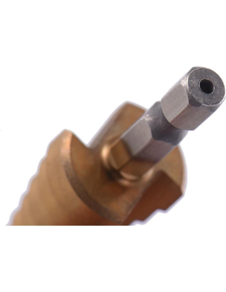 Juego de Brocas Escalonadas Rongon HSS Titanio 3-20mm