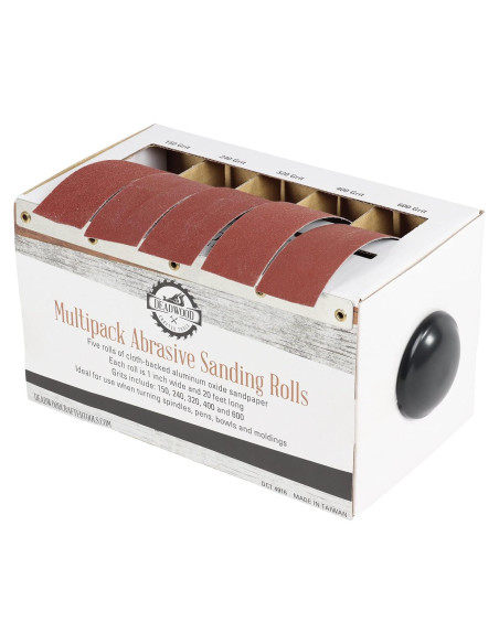 Papel Abrasivo DCT 5 Piezas 150-600 Grano Dispensador