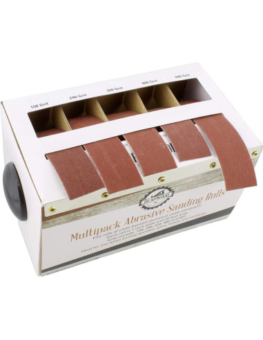 Papel Abrasivo DCT 5 Piezas 150-600 Grano Dispensador