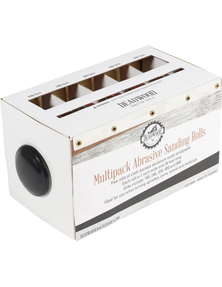 Papel Abrasivo DCT 5 Piezas 150-600 Grano Dispensador