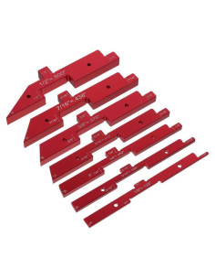 Juego de 7 Bloques de Configuración de Aluminio Urjumpea