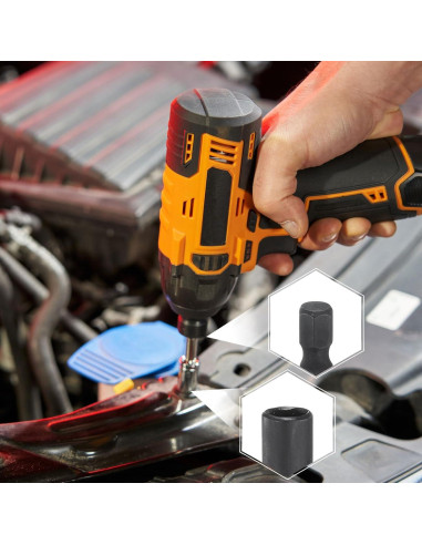 Controlador de Tuercas Magnético HARFINGTON 1/4" x 6,35 cm