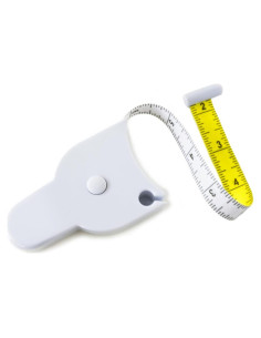 Cinta Métrica Perfecta 2.1m Retráctil para Cuerpo Blanco