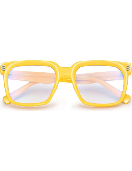 Gafas VISOONE Cougar TR90 Bloqueo Luz Azul Unisex Amarillo Gafas VISOONE Cougar TR90 Bloqueo Luz Azul Unisex Amarillo