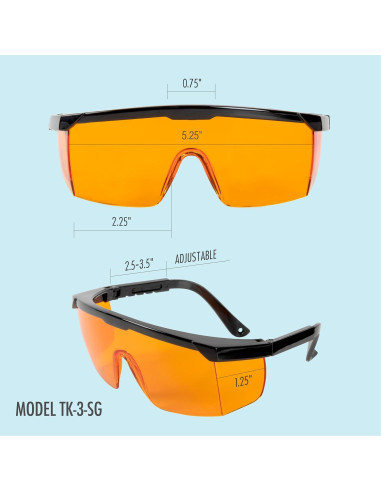 Gafas de Seguridad UV Tool Klean - Policarbonato Antirrotura