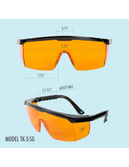 Gafas de Seguridad UV Tool Klean - Policarbonato Antirrotura