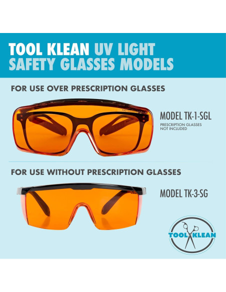Gafas de Seguridad UV Tool Klean - Policarbonato Antirrotura