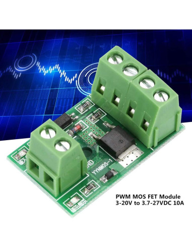 Controlador MOS FET Garosa YYNMOS-1 PWM 3-20V 10A