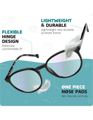 Gafas bloqueadoras luz azul Prospek para niños 5-12 años