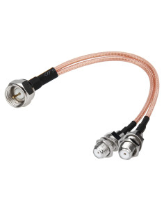 Divisor de cable coaxial F-Type RFAdapter 3 vías 15cm