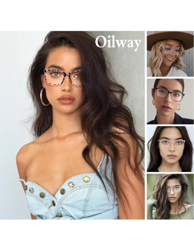 Gafas bloqueadoras de luz azul unisex - Paquete de 3 modelos