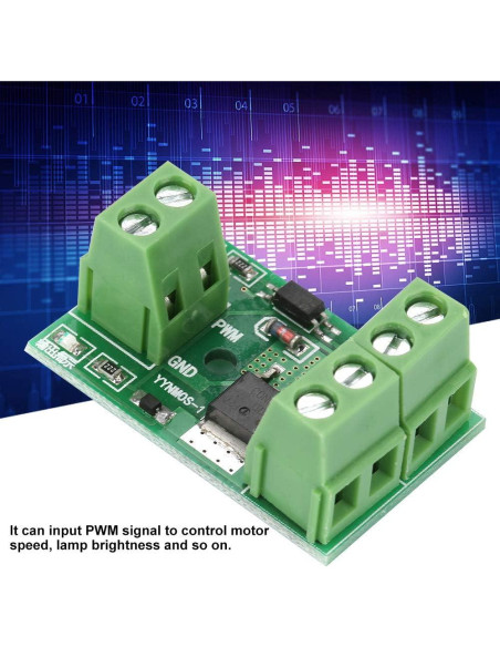 Controlador MOS FET Garosa YYNMOS-1 PWM 3-20V 10A