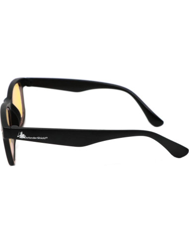 Gafas bloqueadoras de luz azul DefenderShield para niños - Lentes ámbar