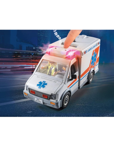 Ambulancia Playmobil 71232 con Sonidos y 3 Figuras