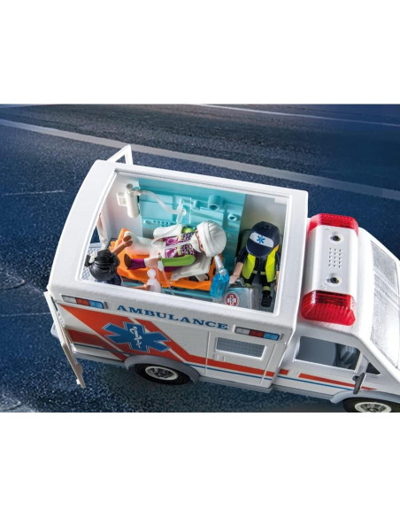 Ambulancia Playmobil 71232 con Sonidos y 3 Figuras